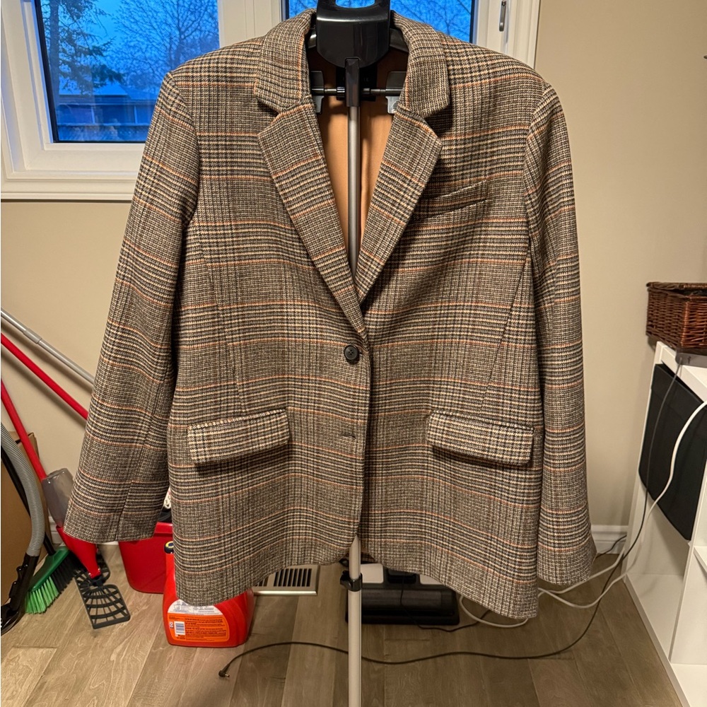 Plaid Women's Blazer